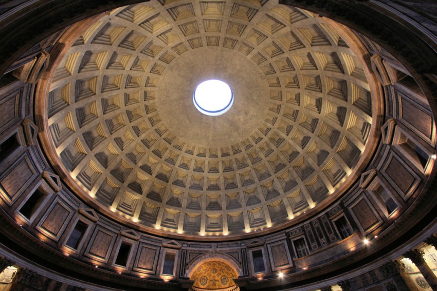 rome phanteon ceiling